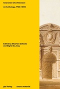 Cover: Character & Architecture - gta Verlag