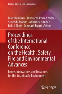 Enlarge image Cover: Proceedings of the International Conference on the Health, Safety, Fire and Environmental Advances - Springer