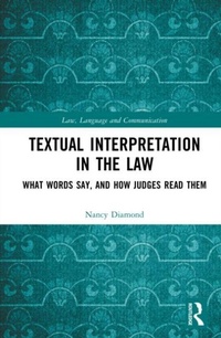 Enlarge image Cover: Textual Interpretation in the Law - Routledge