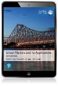 Enlarge image Cover: Linear Algebra and Its Applications, Global Edition - Pearson Education Limited