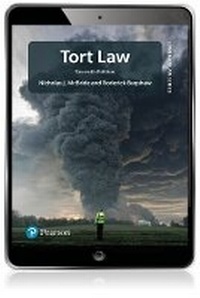 Bild vergrößern Bild: Tort Law - Pearson Education Limited