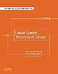 Cover: Linear System Theory and Design SM - Oxford University Press