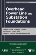 Cover: Overhead Power Line and Substation Foundations - American Society of Civil Engineers