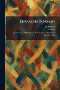 Cover: Einfache Formen - Tradd Street Press