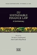 Cover: EU Sustainable Finance Law - Edward Elgar Publishing
