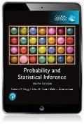Cover: Probability and Statistical Inference, Global Edition - Pearson Education Limited