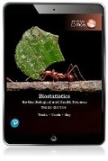 Cover: Biostatistics for the Biological and Health Sciences, Global Edition - Pearson Education Limited