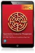 Cover: Quantitative Analysis for Management, Global Edition - Pearson Education Limited