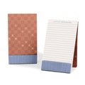 Cover: Saffron Checkerboard Little Reminders Pocket Pad - Em & Friends