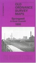 Cover: Springwell & Great Usworth 1895 - Alan Godfrey Maps