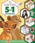 Cover: Disney The Lion King: 5 in 1 Colouring - Autumn Publishing