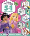 Cover: Disney Princess: 5 in 1 Colouring - Autumn Publishing