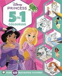 Enlarge image Cover: Disney Princess: 5 in 1 Colouring - Autumn Publishing