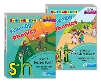 Enlarge image Cover: Friendly Phonics - Level 2 - Student Books (Set of 2) - Letterland International