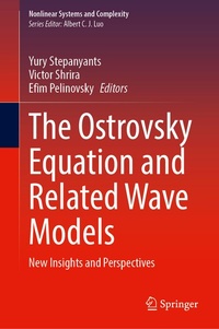 Enlarge image Cover: The Ostrovsky Equation and Related Wave Models - Springer