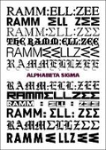 Cover: Rammellzee: Alphabeta Sigma - JRP Ringier