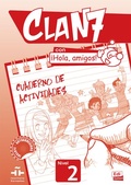 Cover: Clan 7 con &iexcl;Hola, amigos! 2 - Hueber Verlag