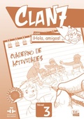 Cover: Clan 7 con &iexcl;Hola, amigos! 3 - Hueber Verlag