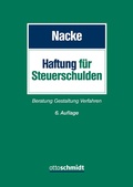 Cover: Haftung f&uuml;r Steuerschulden - Otto Schmidt Verlag