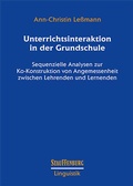 Cover: Unterrichtsinteraktion in der Grundschule - Stauffenburg Verlag