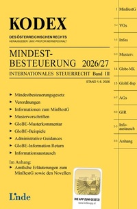 Enlarge image Cover: KODEX Mindestbesteuerung 2026/27 - Linde