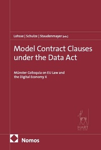 Enlarge image Cover: Model Contract Clauses under the Data Act - Nomos