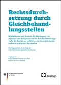 Cover: Rechtsdurchsetzung durch Gleichbehandlungsstellen - Nomos