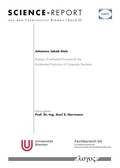 Cover: Analysis of Isothermal Processes for the Accelerated Production of Composite Structure - Logos Berlin