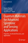 Cover: Quantum Materials for Advanced Spintronic and Sensing Applications - Springer