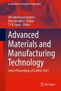Cover: Advanced Materials and Manufacturing Technology - Springer