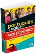 Cover: Portugues a Valer 3 - PACK - B1 - Livro do Aluno + Caderno de Exercicios - Edicoes Tecnicas Lidel