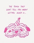 Cover: Humor Us Greeting Cards: Birthday - The thing they don't tell (Pack of 6) - Compendium Inc.