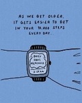 Cover: Humor Us Greeting Cards: Birthday - As we get older, it gets easier (Pack of 6) - Compendium Inc.