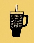 Cover: Humor Us Greeting Cards: Just For Laughs - I wake up to pee so many times (Pack of 6) - Compendium Inc.