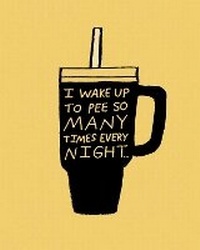 Enlarge image Cover: Humor Us Greeting Cards: Just For Laughs - I wake up to pee so many times (Pack of 6) - Compendium Inc.