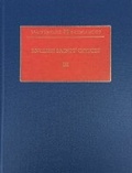 Cover: English Saints' Offices: III - Stainer & Bell Ltd