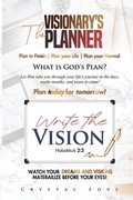 Cover: The Visionary's Planner - Crystal Love