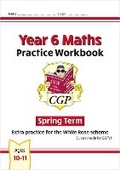 Cover: New CGP KS2 Maths Workbook - Year 6 Spring Term (extra practice for the White Rose scheme) - Coordination Group Publications Ltd (CGP)