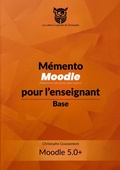 Cover: M&eacute;mento Moodle pour l'enseignant - BoD - Books on Demand
