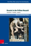 Cover: Occasio in der Fr&uuml;hen Neuzeit - V&R unipress