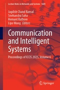 Cover: Communication and Intelligent Systems - Springer