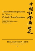 Cover: Transformationsprozesse in China - China in Transformation - Lit Verlag