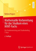 Cover: Mathematik-Vorbereitung f&uuml;r das Studium eines MINT-Fachs - Springer Spektrum