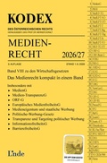 Cover: KODEX Medienrecht 2026 - Linde
