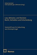 Cover: Law, Behavior, and Decision - Recht, Verhalten und Entscheidung - Nomos