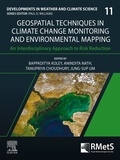 Cover: Geospatial Techniques in Climate Change Monitoring and Environmental Mapping - Elsevier