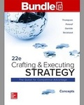Cover: Gen Combo LL Crafting and Executing Strategy: Concepts; Connect Access Card Conc - McGraw-Hill Education