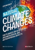 Cover: Natural climate changes - Weltbuch Verlag