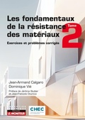 Cover: Les fondamentaux de la r&eacute;sistance des mat&eacute;riaux, exercices et probl&egrave;mes corrig&eacute;s - Le Moniteur