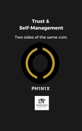 Cover: Trust & Self-Management &middot; Two sides of the same coin. - Cipher Horus Publ1sh1ng